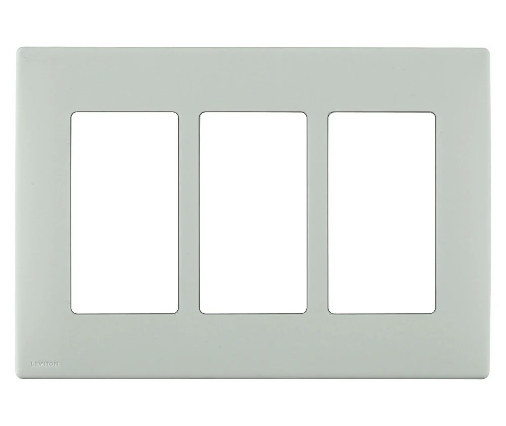 Renu 3-Gang Screwless Snap-On Wall Plate, REWP3 - Image 15