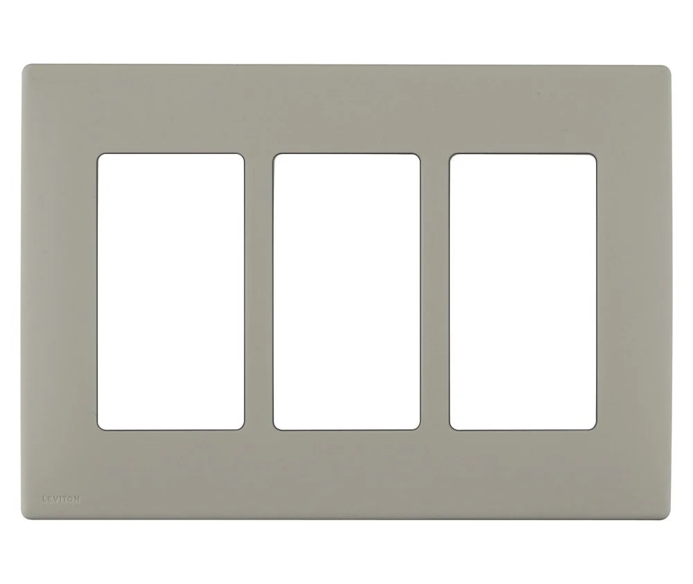 Renu 3-Gang Screwless Snap-On Wall Plate, REWP3 - Image 20