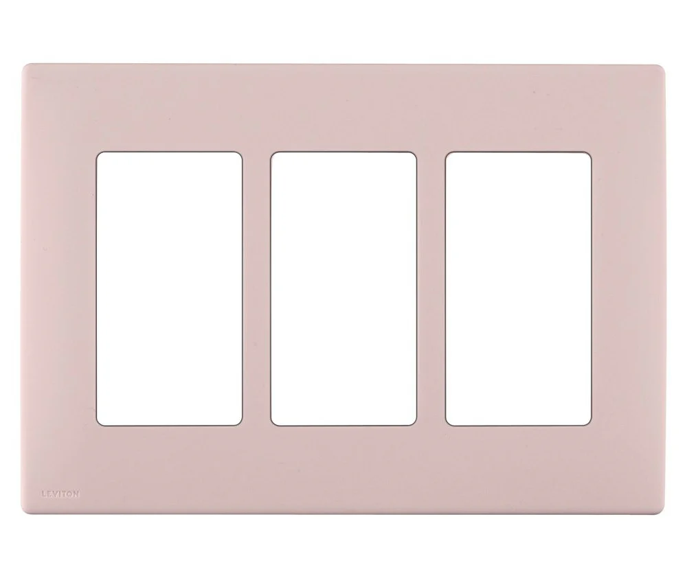 Renu 3-Gang Screwless Snap-On Wall Plate, REWP3 - Image 6