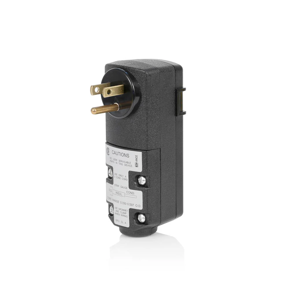 Self-Test Right Angle Plug-In GFCI, 15 Amp, 120 Volt, Automatic Reset, GSRA1 - Image 2