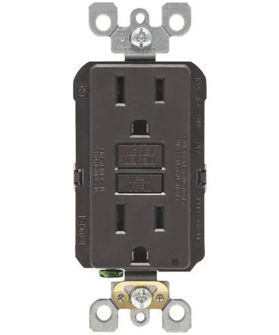 Self-Test SmartlockPro Slim GFCI Non-Tamper Resistant Receptacle with LED Indicator, 15-Amp, GFNT1 - Image 5