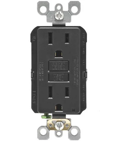 Self-Test SmartlockPro Slim GFCI Non-Tamper Resistant Receptacle with LED Indicator, 15-Amp, GFNT1 - Image 6