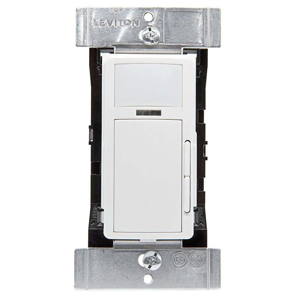 Smart Sensor, PIR, 1000W Dimming Wallbox Occupancy Sensor/Vacancy Sensor, App configurable, 120VAC, Commercial Grade, White, ODP10-l1W - Image 2