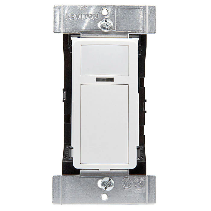 Smart Sensor, PIR, Antimicrobial, Wallbox Occupancy Sensor/Vacancy Sensor, App configurable, 120-277VAC, Commercial Grade, No Neutral Required, White - Image 2