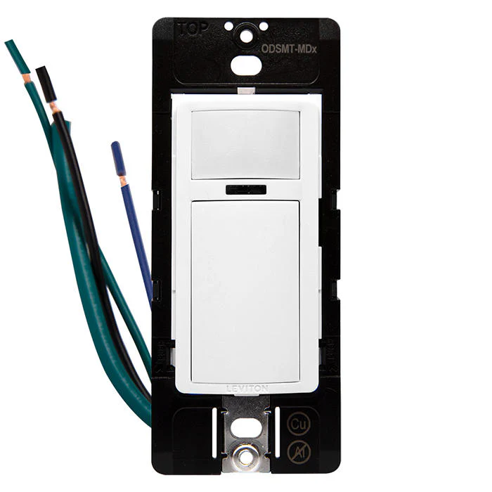Smart Wallbox Sensor, Multi-Tech, 120-277VAC, Switch, ODSMT-MDW, White