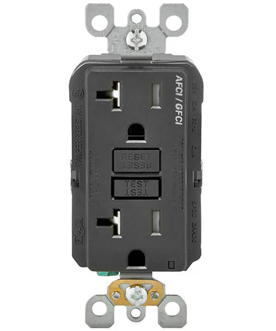 SmartlockPro Dual Function AFCI/GFCI Receptacle, 20-Amp, 125-Volt, AGTR2 - Image 5