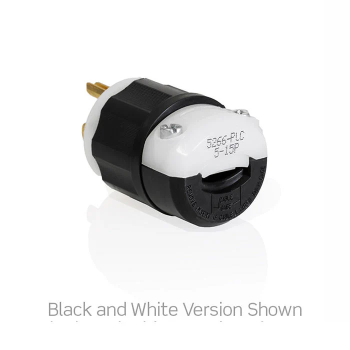 Straight Blade Plug with Power Indication, 5266-PLC - Image 2