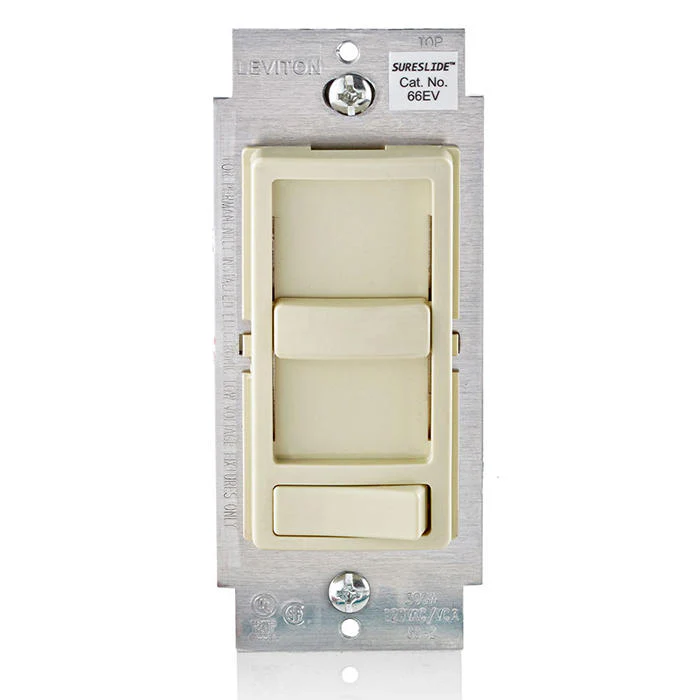 SureSlide Dimmer Switch for Electronic Low Voltage Bulbs, 66EV