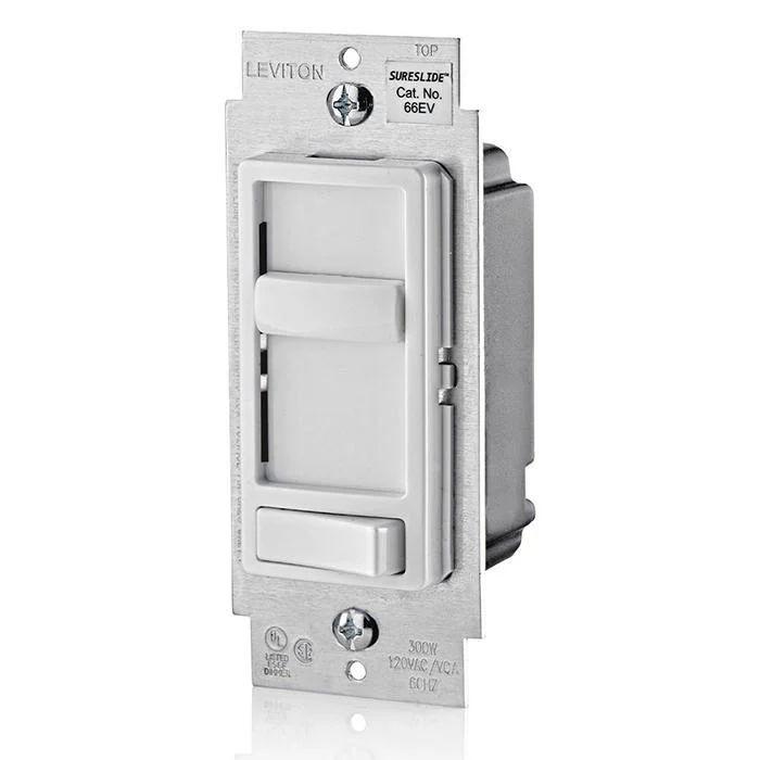 SureSlide Dimmer Switch for Electronic Low Voltage Bulbs, 66EV-10W - Image 2