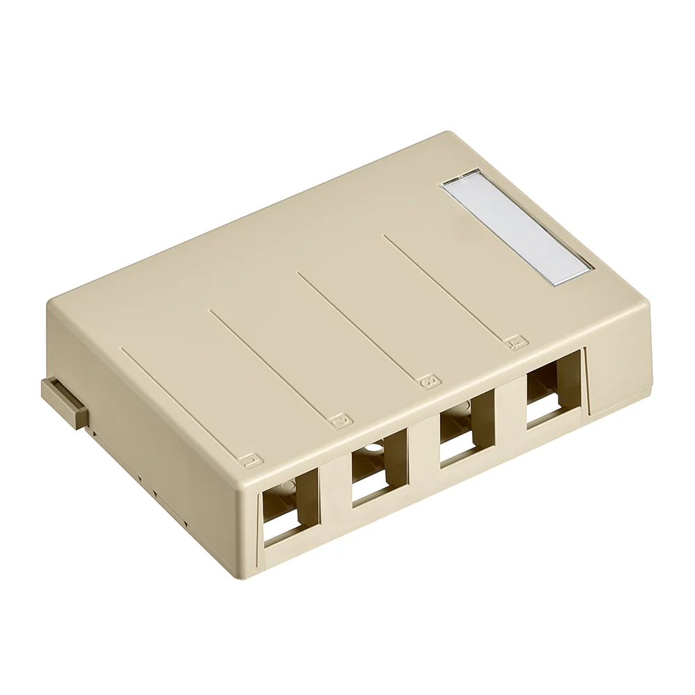 Surface-Mount QUICKPORT Box, 4-Port, 41089 - Image 2
