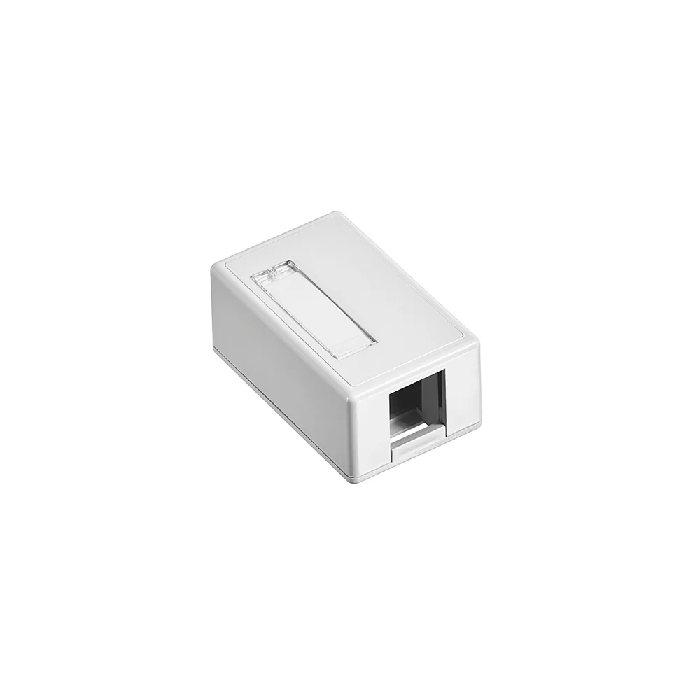 Surface-Mount QUICKPORT Box, Plenum Rated, 1-Port, 41089 - Image 2
