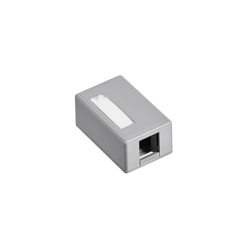 Surface-Mount QUICKPORT Box, Plenum Rated, 1-Port, 41089 - Image 4