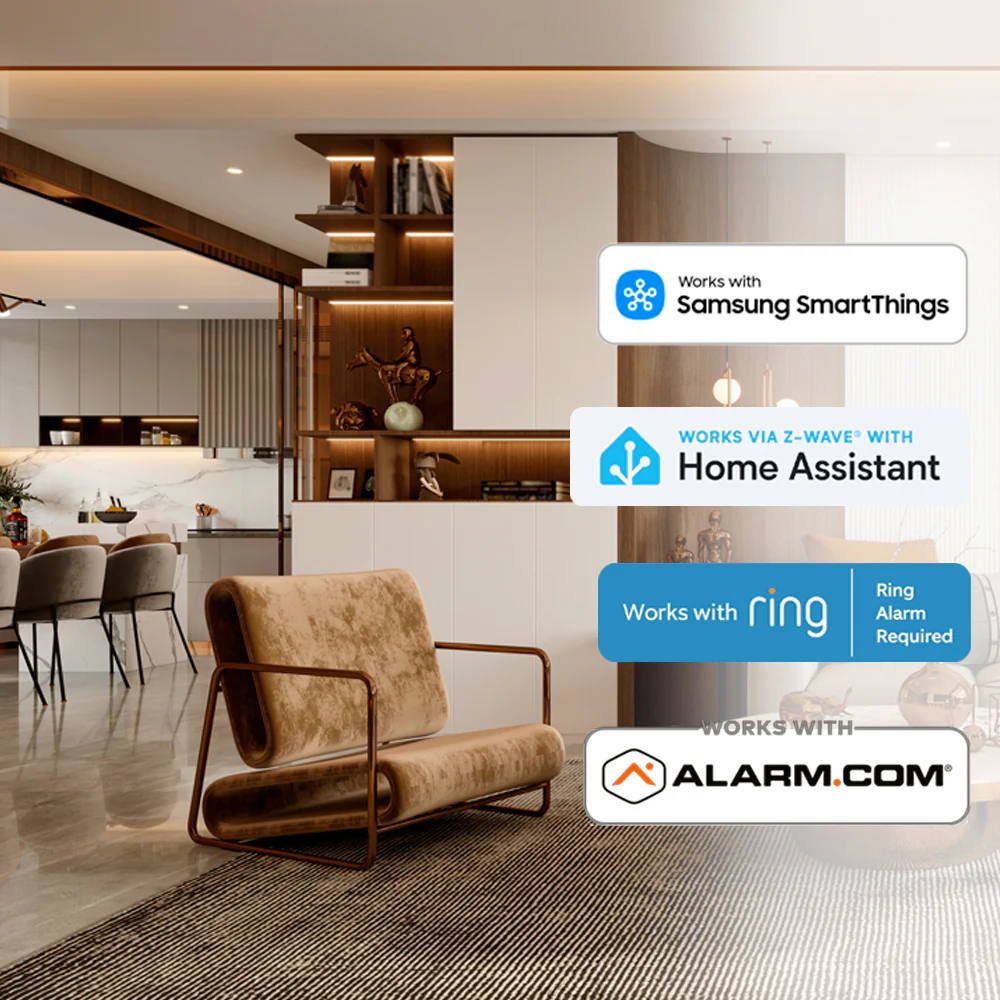 Decora Smart Outlet, Z-Wave 700 Series, ZW15R-1BW - Image 4