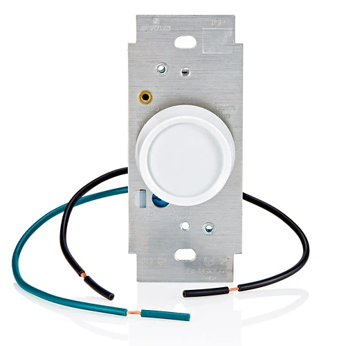 Trimatron Rotary Fan Speed Control Switch, 5A, Full Range, Single Pole, 6616