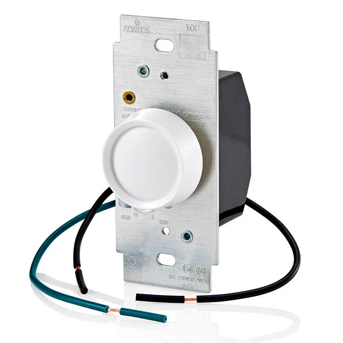 Trimatron Rotary Fan Speed Control Switch, 5A, Full Range, Single Pole, 6616 - Image 2