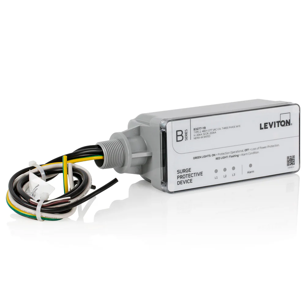 Type 2 Surge Protective Panel SPD, Gray, B3277-YB