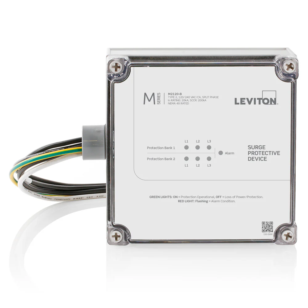 Type 2 Surge Protective Panel SPD, Gray, M3600-DB - Image 2