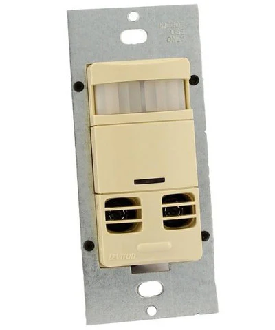 Ultrasonic/Infrared, Multi-Technology Wall Switch Sensor, No Neutral, 2400 sq. ft. Major & 400 sq. ft. Minor Motion Coverage, OSSMT-GD - Image 2