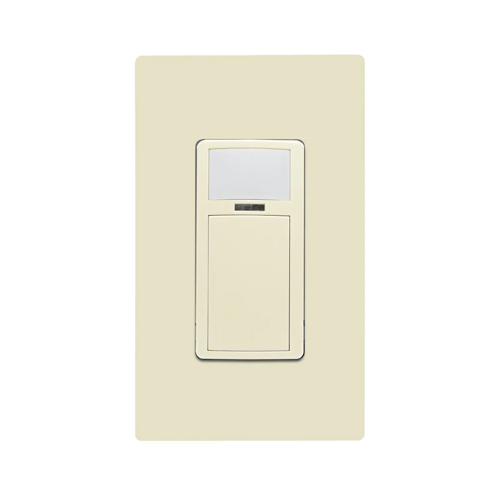 Wallbox Occupancy Sensor/Vacancy Sensor with Nightlight, Ivory, ODS15-GDI